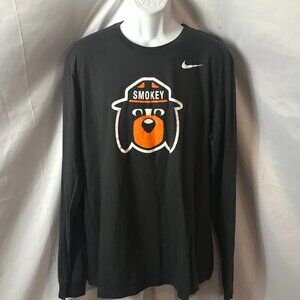 Nike Smokey The Bear Collaboration Activewear Athletic Sport Cut Tee Shirt